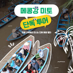호치민출발 메콩강 일일 단독 투어